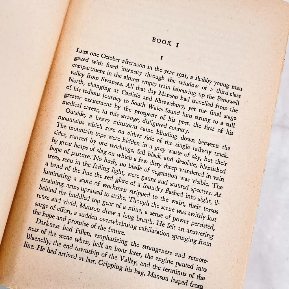 The Citadel by A.J. Cronin Hardcover Little, Brown and Company Boston 1938
